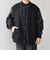 SHIPS any: PURE WOOL MELTON スタジアム ブルゾン (スタジャン)◇