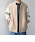 SHIPS any: PURE WOOL MELTON スタジアム ブルゾン (スタジャン)◇