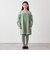 SHIPS any:〈洗濯機可能〉ボーダー/ソリッド 切り替え ワンピース<KIDS>