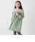 SHIPS any:〈洗濯機可能〉ボーダー/ソリッド 切り替え ワンピース<KIDS>