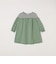 SHIPS any:〈洗濯機可能〉ボーダー/ソリッド 切り替え ワンピース<KIDS>