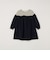 SHIPS any:〈洗濯機可能〉ボーダー/ソリッド 切り替え ワンピース<KIDS>