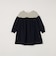 SHIPS any:〈洗濯機可能〉ボーダー/ソリッド 切り替え ワンピース<KIDS>