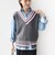 【WEB限定】〈手洗い可能〉チルデン ニット ベスト