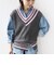 【WEB限定】〈手洗い可能〉チルデン ニット ベスト