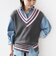【WEB限定】〈手洗い可能〉チルデン ニット ベスト