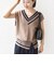 【WEB限定】〈手洗い可能〉チルデン ニット ベスト