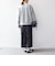SHIPS any: スパンコール ジャカード Iライン イージー スカート