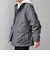 SHIPS any:〈撥水/防風等〉多機能 中綿 2トーン スタンド ブルゾン 25AW◇