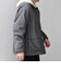 SHIPS any:〈撥水/防風等〉多機能 中綿 2トーン スタンド ブルゾン 25AW◇