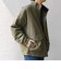 SHIPS any:〈撥水/防風等〉多機能 中綿 2トーン スタンド ブルゾン 25AW◇