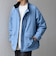 SHIPS any:〈撥水/防風等〉多機能 中綿 2トーン スタンド ブルゾン 25AW◇