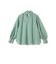 SHIPS Primary Navy Label:ストレッチ ギンガム ボウタイ ブラウス