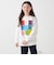 SHIPS any: SNOOPY コラボ 75th ブロック グラフィック プリント スウェット <KIDS>