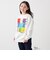 SHIPS any: SNOOPY コラボ 75th ブロック グラフィック プリント スウェット <KIDS>