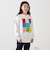 SHIPS any: SNOOPY コラボ 75th ブロック グラフィック プリント スウェット <KIDS>