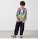 SHIPS any: SNOOPY コラボ 75th ブロック グラフィック プリント スウェット <KIDS>