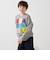 SHIPS any: SNOOPY コラボ 75th ブロック グラフィック プリント スウェット <KIDS>
