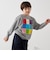 SHIPS any: SNOOPY コラボ 75th ブロック グラフィック プリント スウェット <KIDS>