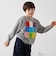 SHIPS any: SNOOPY コラボ 75th ブロック グラフィック プリント スウェット <KIDS>