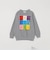 SHIPS any: SNOOPY コラボ 75th ブロック グラフィック プリント スウェット <KIDS>