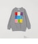 SHIPS any: SNOOPY コラボ 75th ブロック グラフィック プリント スウェット <KIDS>