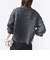 【WEB限定】〈手洗い可能〉フラワー ジャカード ジップ カーディガン