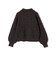 【WEB限定】〈手洗い可能〉フラワー ジャカード ジップ カーディガン