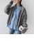 【WEB限定】〈手洗い可能〉ネップヤーン ケーブル ニット カーディガン