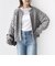 【WEB限定】〈手洗い可能〉ネップヤーン ケーブル ニット カーディガン