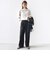 【WEB限定】〈手洗い可能〉バルフィー ロング シャギー ボトルネック プルオーバー