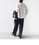 【WEB限定】〈手洗い可能〉バルフィー ロング シャギー ボトルネック プルオーバー