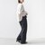 【WEB限定】〈手洗い可能〉バルフィー ロング シャギー ボトルネック プルオーバー
