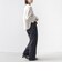 【WEB限定】〈手洗い可能〉バルフィー ロング シャギー ボトルネック プルオーバー