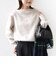 【WEB限定】〈手洗い可能〉バルフィー ロング シャギー ボトルネック プルオーバー
