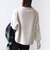【WEB限定】〈手洗い可能〉バルフィー ロング シャギー ボトルネック プルオーバー