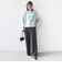 【WEB限定】〈手洗い可能〉バルフィー ロング シャギー ボトルネック プルオーバー