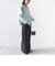 【WEB限定】〈手洗い可能〉バルフィー ロング シャギー ボトルネック プルオーバー