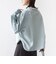 【WEB限定】〈手洗い可能〉バルフィー ロング シャギー ボトルネック プルオーバー