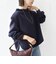 【WEB限定】〈手洗い可能〉バルフィー ロング シャギー ボトルネック プルオーバー