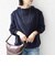 【WEB限定】〈手洗い可能〉バルフィー ロング シャギー ボトルネック プルオーバー