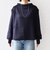 【WEB限定】〈手洗い可能〉バルフィー ロング シャギー ボトルネック プルオーバー
