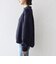 【WEB限定】〈手洗い可能〉バルフィー ロング シャギー ボトルネック プルオーバー