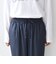 〈手洗い可能〉サテン ドロスト パンツ