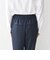 〈手洗い可能〉サテン ドロスト パンツ