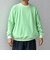【SHIPS any別注】HINSON: 裏起毛 フリース ワンポイント ラグラン スウェット◇