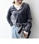 SHIPS any:〈洗濯機可能〉ポリエステル ベロア 2way ヘンリーネック プルオーバー