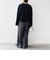 〈手洗い可能〉コットン ポリエステル ベロア ワイド スリーブ