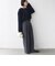 〈手洗い可能〉コットン ポリエステル ベロア ワイド スリーブ
