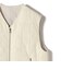 SHIPS Primary Navy Label:〈手洗い可能〉スクエア キルト リバーシブル ジレ